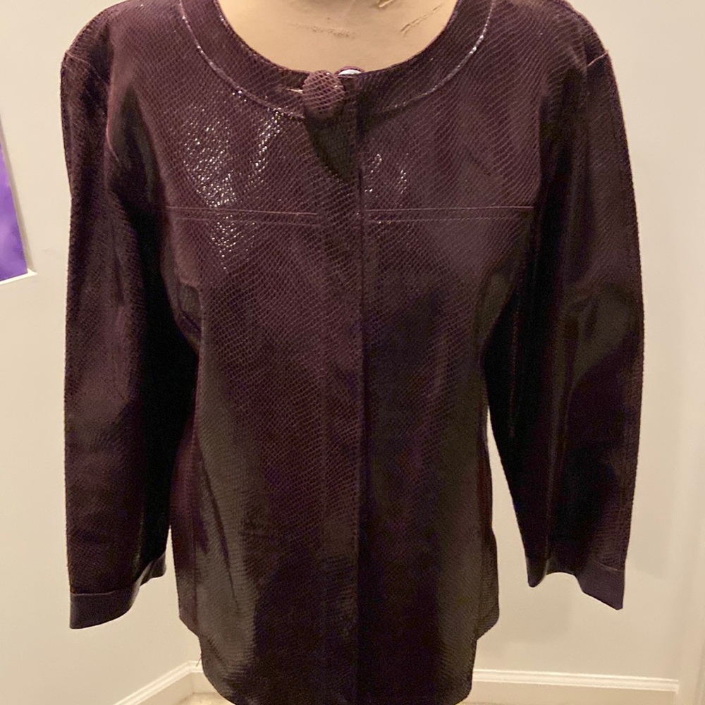 Reversible Leather Jacket - image 8